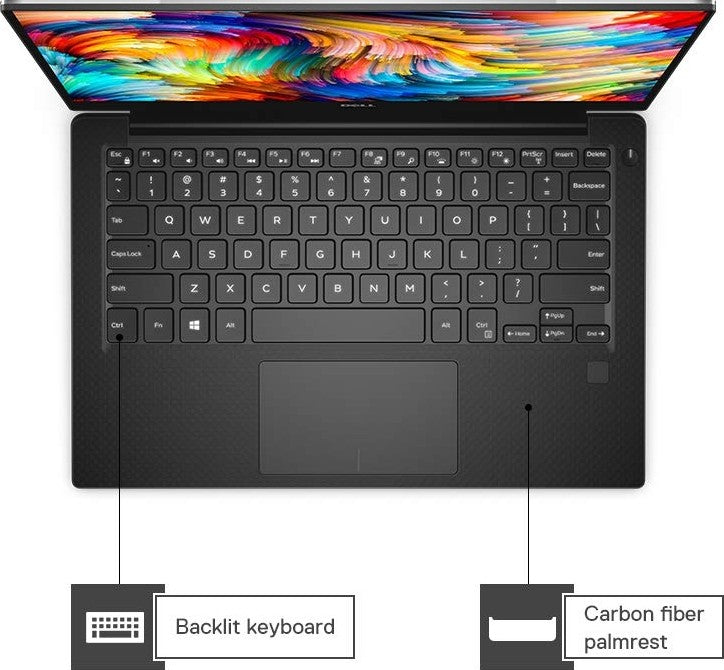 Dell XPS 13 9370 Touchscreen Laptop, Intel i7-8550U, 16gb RAM, Windows Pro 11 #SN2