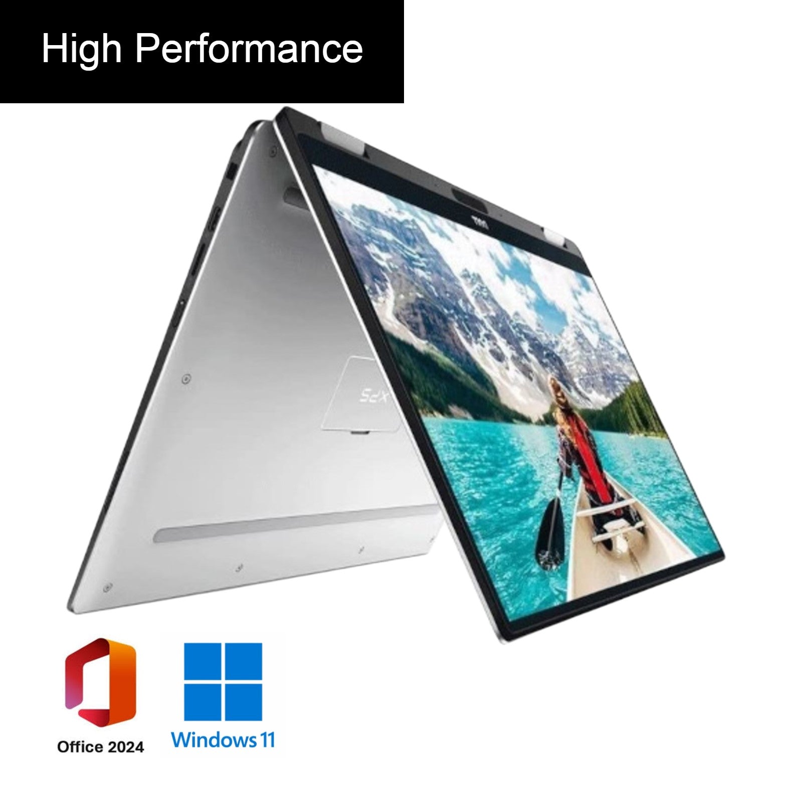 Dell XPS 13 9365 2-in-1 Laptop – i5-8200Y / 8GB RAM / 256GB NVMe SSD / Win 11 Pro – 13.3" FHD Touch